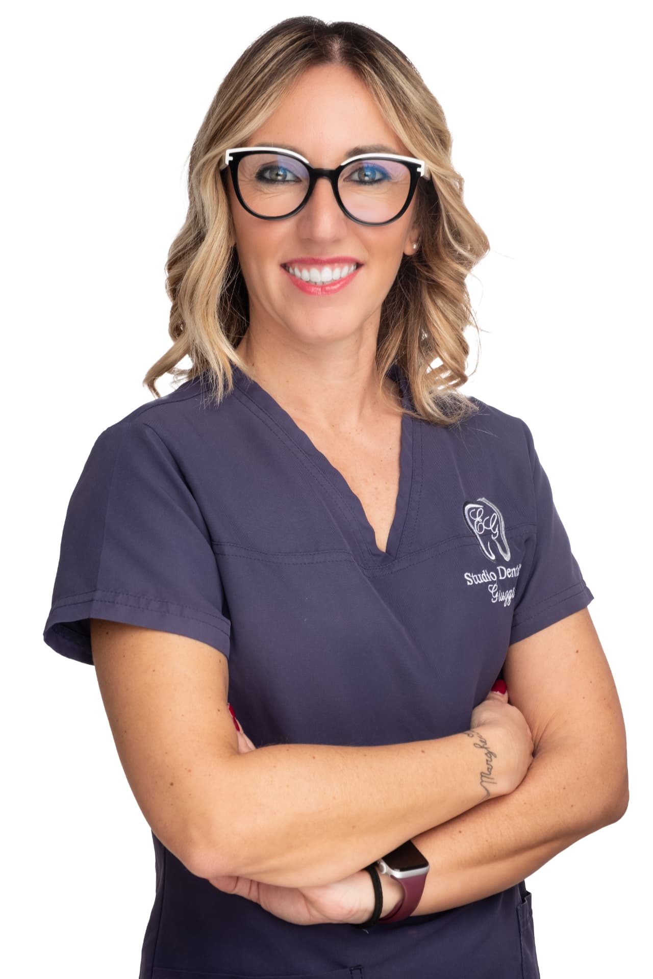 La dottoressa Elena Giuggioli nello studio di Piombino